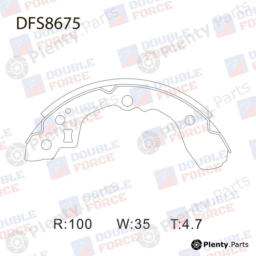  DOUBLE FORCE part DFS8675 Replacement part