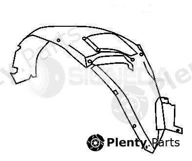  BODY PARTS part PCR11010AL Replacement part