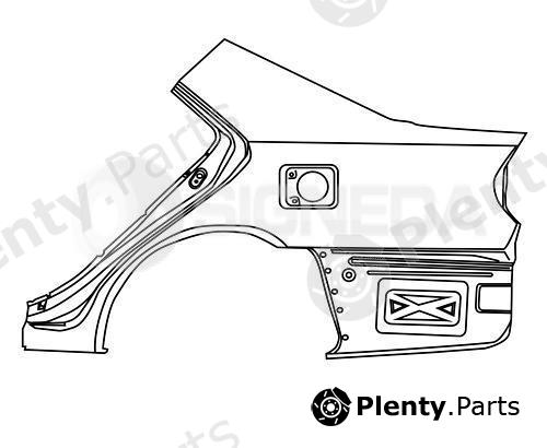  BODY PARTS part PTY19000AR Replacement part
