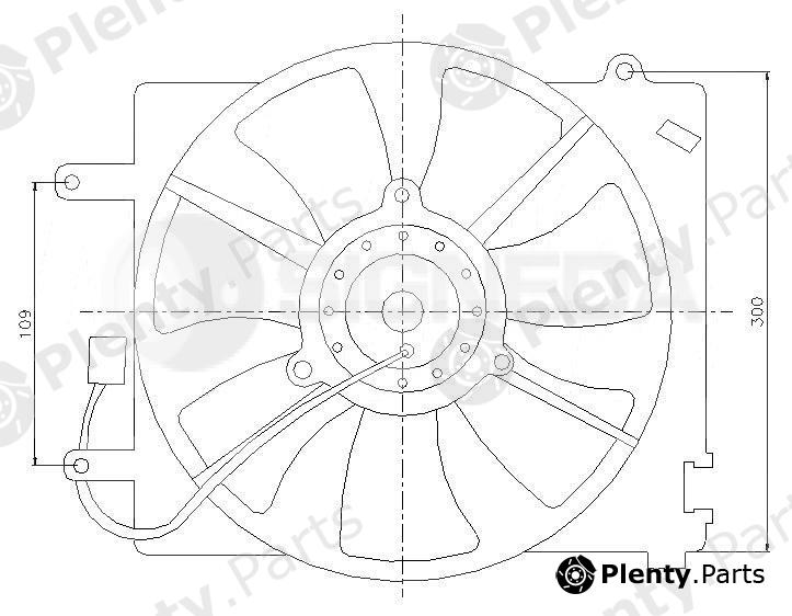  BODY PARTS part RDDW100040 Replacement part