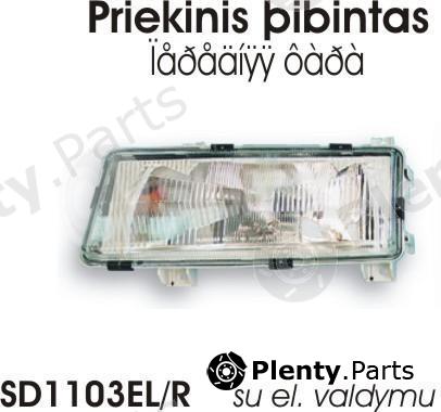  BODY PARTS part ZSD1103ER Replacement part