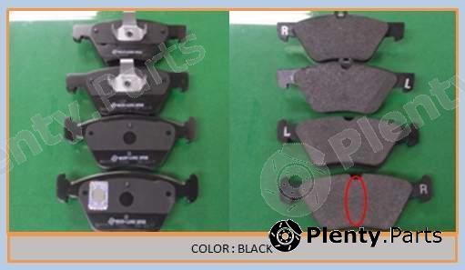 Genuine SSANGYONG part 48150110A3 Brake Pad Set, disc brake