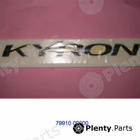 Genuine SSANGYONG part 7991009000 Tailgate Emblem