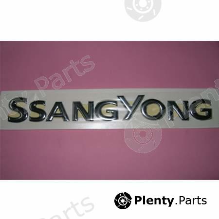 Genuine SSANGYONG part 7991105200 Tailgate Emblem