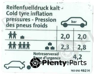 Genuine VAG part 1K0010462H Replacement part