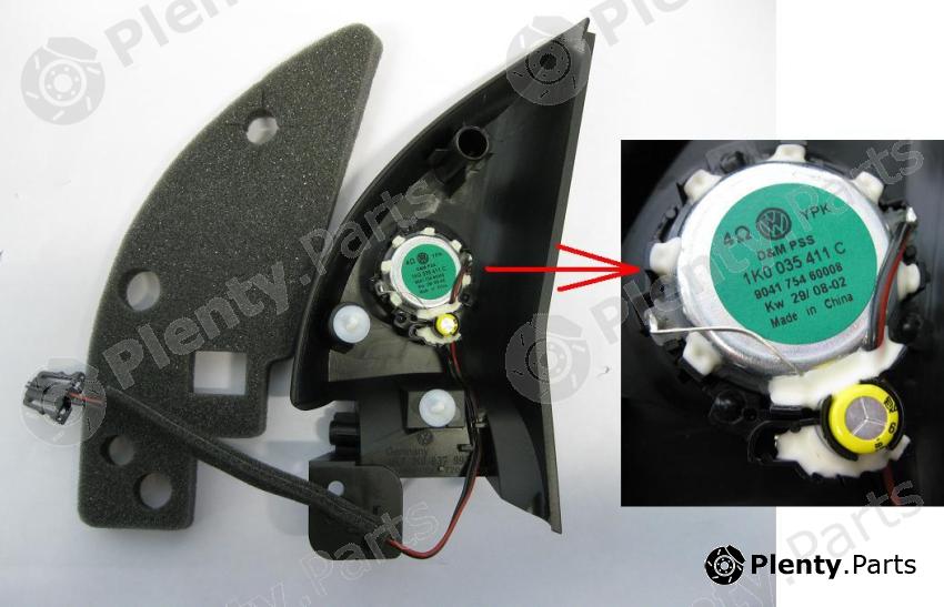 Genuine VAG part 1K0837973R9B9 Replacement part