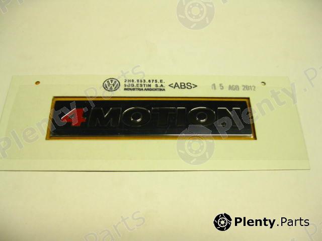Genuine VAG part 2H0853675EGQF Replacement part