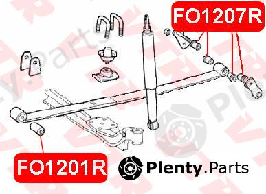  VTR part FO1201R Replacement part