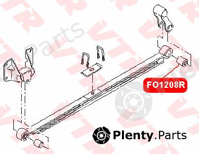  VTR part FO1208R Replacement part