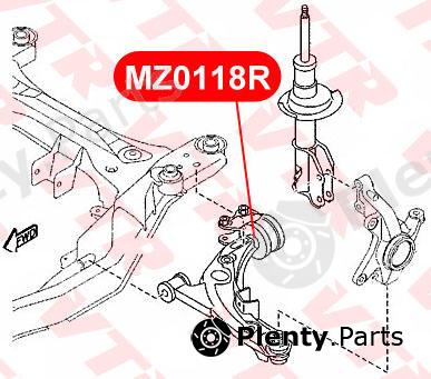  VTR part MZ0118R Replacement part