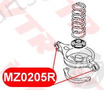  VTR part MZ0205R Replacement part