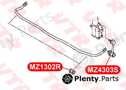  VTR part MZ1302R Replacement part