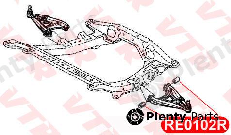  VTR part RE0102R Replacement part