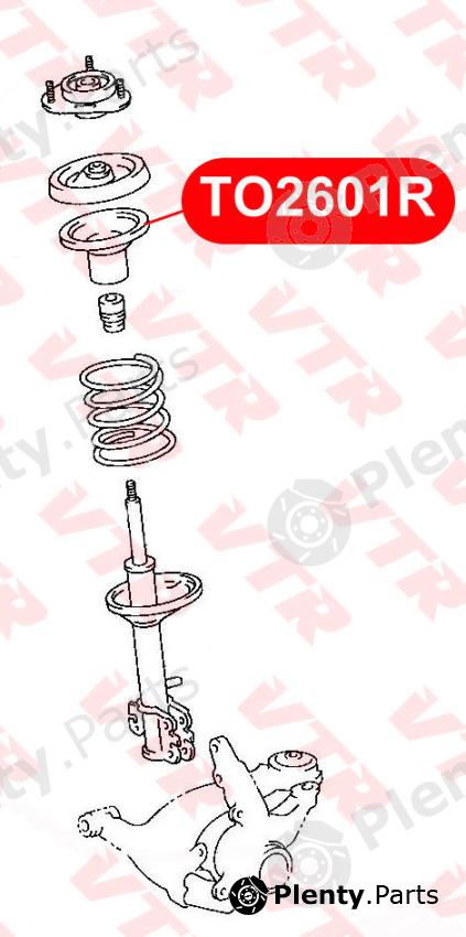  VTR part TO2601R Replacement part