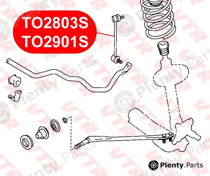  VTR part TO2803S Replacement part