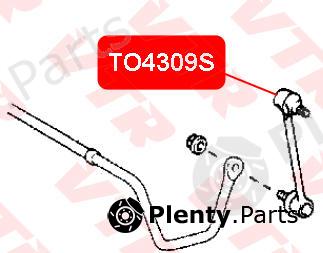  VTR part TO4309S Replacement part